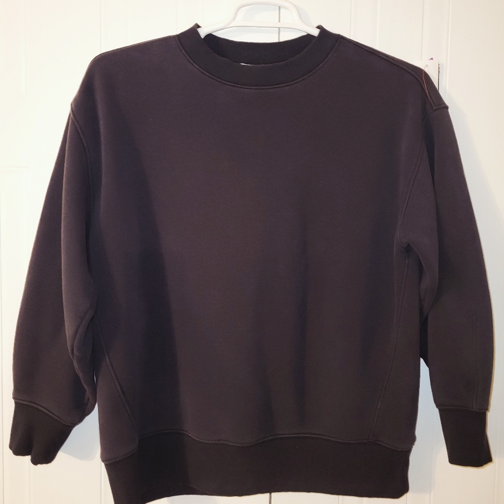 Everlane Black Basic Sweatshirt,Made With Recycle… - image 1